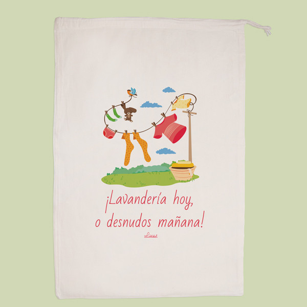 Bolsa de lavandería para niños - XL - Tendedero