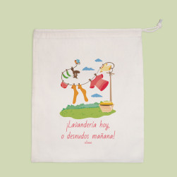 Bolsa de lavandería para niños - L - Tendedero