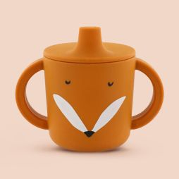 Taza de silicona para el aprendizaje para niños - Trixie - Mr Fox-Vasos 15,99 € Trixie Zorro 1