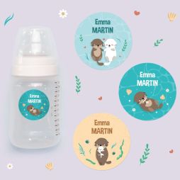 Pegatinas redondas para objetos-Etiquetas escolares 0,00 € Ludilabel 1