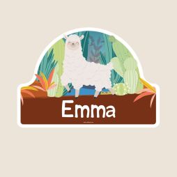 - Alpaca-Adhesivos para puertas 15,99 € Ludilabel Naturaleza 1