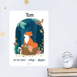 Póster de nacimiento-Pósters Decorativos 0,00 € Ludilabel 1