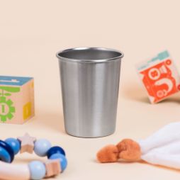 Vaso en acero inoxidable para niños -Vasos 5,99 € Ludilabel 1