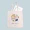 Bolsa de tela personalizada - Corona de Flores